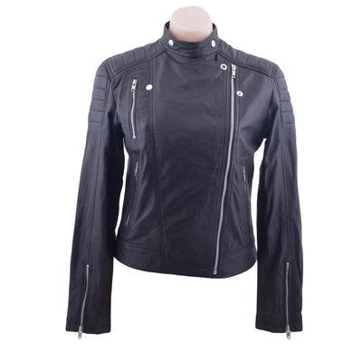 Patti - Ladies Leather bomber jacket