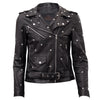 Suzi - Ladies Belted Leather Jacket with options